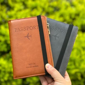 ️ RFID-Blocking Passport Wallet — secure, stylish & stress-free!✔️